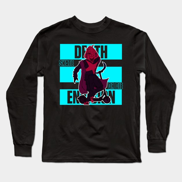 Death Long Sleeve T-Shirt by GroundNova